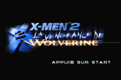 Game cover X-Men 2 - La Vengeance de Wolverine ( - gba)