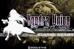 Game cover Yggdra Union ( - gba)