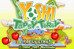 Game cover Yoshi - Topsy-Turvy ( - gba)