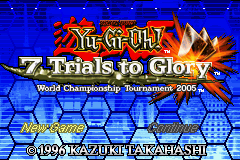 Game cover Yu-Gi-Oh! - 7 Trials to Glory - World Championship Tournament 2005 ( - gba)