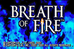 Game Breath of Fire (Game Boy Advance - gba)