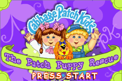 Game Cabbage Patch Kids - The Patch Puppy Rescue (Game Boy Advance - gba)