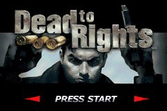 Game Dead to Rights (Game Boy Advance - gba)