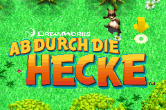 Game cover Ab durch die Hecke ( - gba)