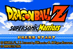 Game Dragon Ball Z - Supersonic Warriors (Game Boy Advance - gba)