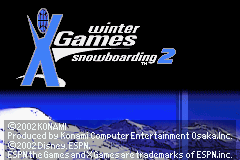 Game ESPN Winter X-Games Snowboarding 2 (Game Boy Advance - gba)