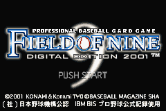 Game Field of Nine - Digital Edition 2001 (Game Boy Advance - gba)