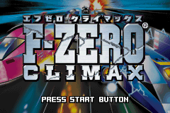 Game F-Zero - Climax (Game Boy Advance - gba)