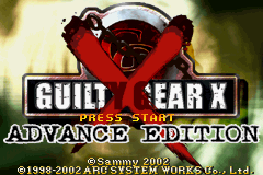 Game Guilty Gear X - Advance Edition (Game Boy Advance - gba)