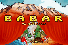 Down-load a game Babar to the Rescue (Game Boy Advance - gba)