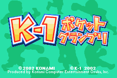 Game cover K-1 Pocket Grand Prix ( - gba)