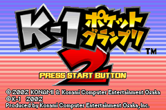 Game cover K-1 Pocket Grand Prix 2 ( - gba)
