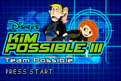 Game Kim Possible III - Team Possible (Game Boy Advance - gba)