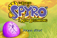 Game Legend of Spyro, The - A New Beginning (Game Boy Advance - gba)
