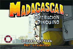 Game Madagascar - Operacion Pinguino (Game Boy Advance - gba)