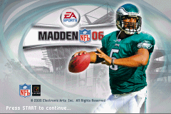 Game Madden NFL 06 (Game Boy Advance - gba)