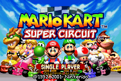 Game Mario Kart - Super Circuit (Game Boy Advance - gba)