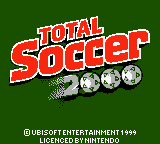 Game Total Soccer 2000 (GameBoy Color - gbc)