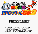 Down-load a game Uchuu Nin Tanaka Tarou de RPG Tsukuru GB2 (GameBoy Color - gbc)