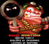Game Worms Armageddon (GameBoy Color - gbc)