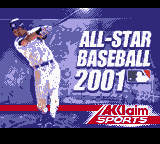 Game All-Star Baseball 2001 (GameBoy Color - gbc)