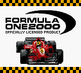 Game Formula One 2000 (GameBoy Color - gbc)