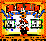 Game Gameboy Gallery 3 (GameBoy Color - gbc)
