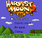 Game Harvest Moon 2 GBC (GameBoy Color - gbc)