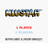 Game Klustar (GameBoy Color - gbc)