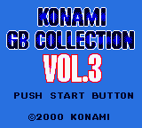 Game Konami GB Collection Vol.3 (GameBoy Color - gbc)
