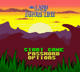 Game Land Before Time, The (GameBoy Color - gbc)