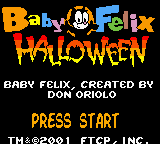 Game Baby Felix - Halloween (GameBoy Color - gbc)