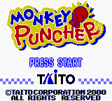 Game Monkey Puncher (GameBoy Color - gbc)