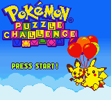 Game Pokemon Puzzle Challenge (GameBoy Color - gbc)