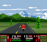 Road Rash Gameboy Road Rash: GameBoy Color - game screenshots