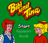 Game Bibi und Tina - Fohlen Felix in Gefahr (GameBoy Color - gbc)