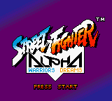 Game Street Fighter Alpha - Warriors