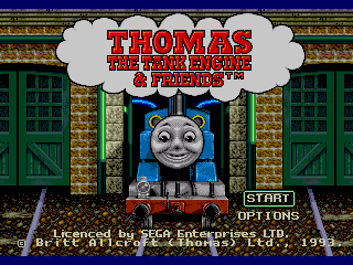 Game Thomas the Tank Engine & Friends (Sega Mega Drive - gen)