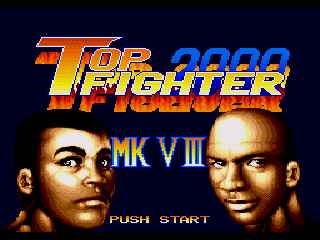 Game Top Fighter 2000 MK VIII (Sega Mega Drive - gen)