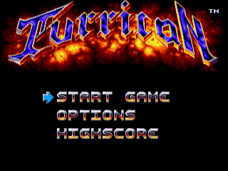 Game Turrican (Sega Mega Drive - gen)