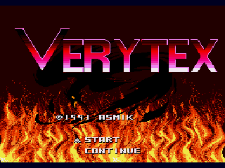 Game Verytex (Sega Mega Drive - gen)