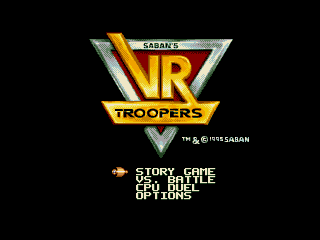 Game VR Troopers (Sega Mega Drive - gen)