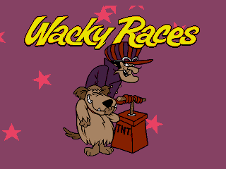 Game Wacky Races (Sega Mega Drive - gen)