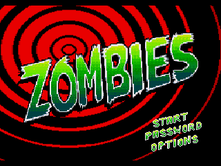 Game Zombies (Sega Mega Drive - gen)