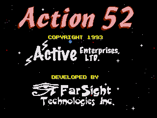 Game Action 52 (Sega Mega Drive - gen)