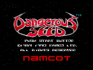 Game Dangerous Seed (Sega Mega Drive - gen)