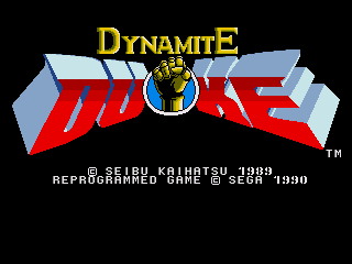 Обложка игры Dynamite Duke