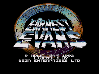 Game Earnest Evans (Sega Mega Drive - gen)