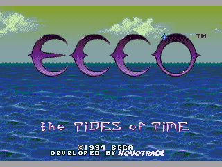 Game ECCO - The Tides of Time (Sega Mega Drive - gen)