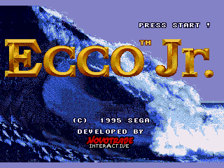 Game ECCO Jr. (Sega Mega Drive - gen)
